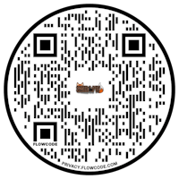 a black and white qr code on a white background